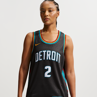 Maillot Nike NBA Swingman Cade Cunningham Detroit Pistons City Edition pour homme