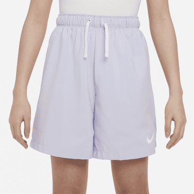 Nike Sportswear Trend Older Kids' (Girls') High-waisted Woven Shorts