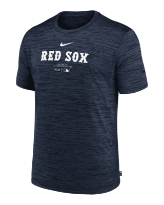 Мужская футболка Boston Red Sox Authentic Collection Practice Velocity Nike Dri-FIT MLB