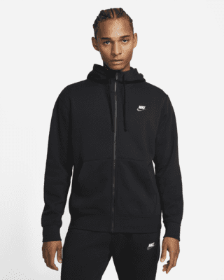 Nike Sportswear Club Men's Full-Zip Fleece Hoodie. Nike UK
