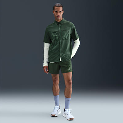 Nike Trail Men's Dri-FIT UV Running Button-Up Shirt