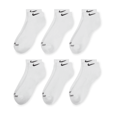 Nike Everyday Plus Cushioned Training Low Socks (6 Pairs)