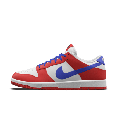 Custom Painted Nike Air Huarache USA Red White Blue Sneaker Shoe Size 8