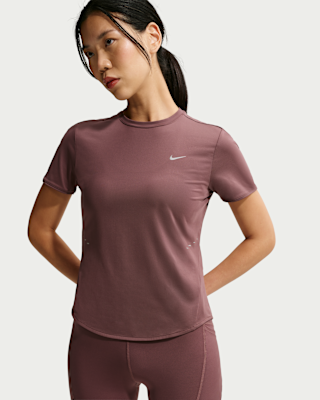 Женские шорты Nike Swift Dri-FIT Short-Sleeve Top для бега