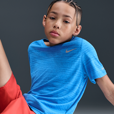 ナイキ Dri-FIT マイラー ジュニア (ボーイズ) トレーニングトップ