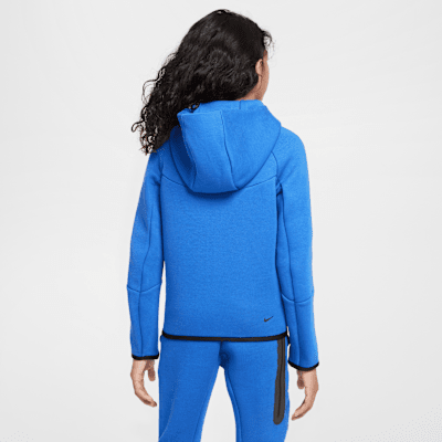 Nike Sportswear Tech Fleece Big Kids' Full-Zip Hoodie