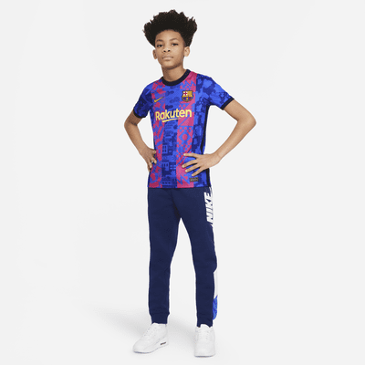 Milagroso Demostrar híbrido Jersey de fútbol Nike Dri-FIT del FC Barcelona alternativo 2021/22 Stadium  para niños talla grande. Nike.com