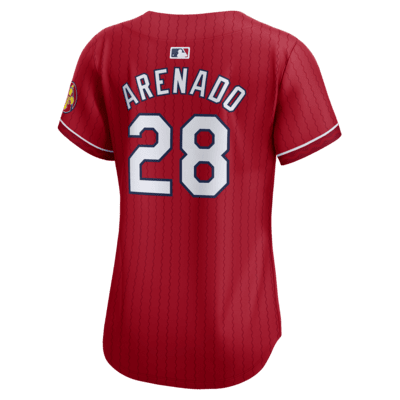 Jersey Nike Dri-FIT ADV de la MLB Limited para mujer Nolan Arenado St. Louis Cardinals City Connect