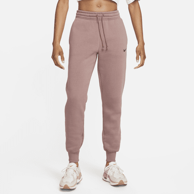 Nike Sportswear Phoenix Fleece-sweatpants med mellemhøj talje til kvinder