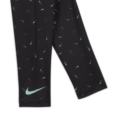 Nike Graphic Tee and Printed Leggings Set Baby 2-Piece Set