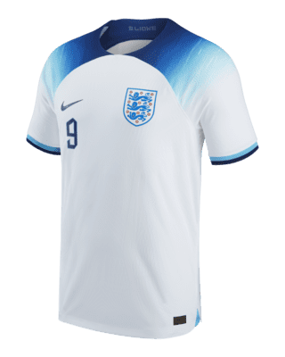 England National Team 2022/23 Stadium Away (Harry Kane) Nike Men's Dri-Fit Soccer Jersey in Red, Size: Medium | FN5132665-ENG