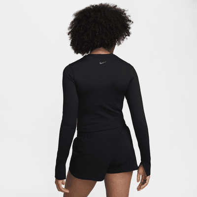 Nike One Fitted Dri-FIT Longsleeve-Oberteil für Damen