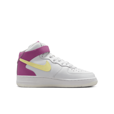 Calzado para niños talla grande Nike Air Force 1 Mid LE