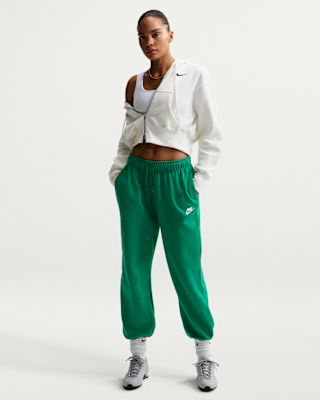 Женские  Nike Sportswear Club Fleece Mid-Rise Oversized Sweatpants