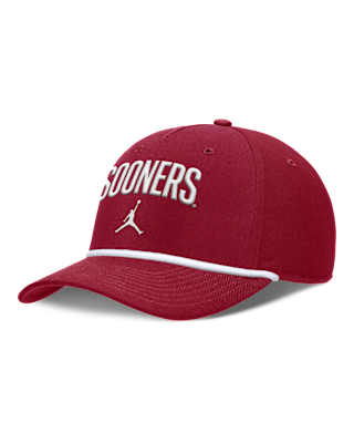 Мужские  Oklahoma Primetime Rise Campus Jordan Brand College Adjustable Hat