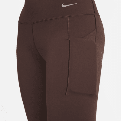 Leggings de largo completo y tiro alto de media sujeción con bolsillos para mujer Nike Universa