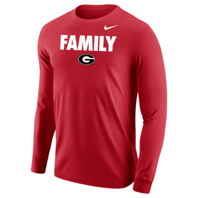 Georgia Men's Nike College Long-Sleeve T-Shirt. Nike.com