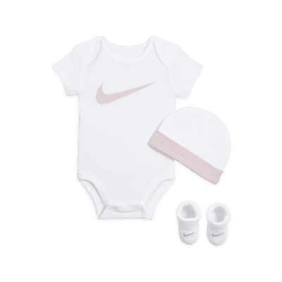 Conjunto de regalo en caja de 5 piezas para bebé (0-9 meses) Nike Baby ...