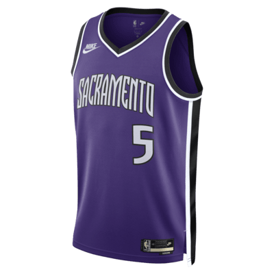 De'Aaron Fox Sacramento Kings 2024/25 Hardwood Classics Men's Nike Dri-FIT NBA Swingman Jersey