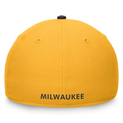 Milwaukee Brewers Nike Classic99 Colorblock Performance Snapback