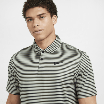 Polo de golf a rayas Dri-FIT para hombre Nike Tour