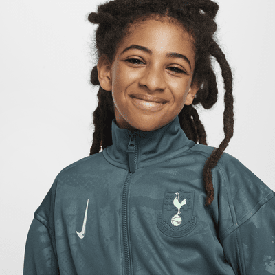 Tottenham Hotspur Academy Pro Üçüncü Anthem Nike Dri-FIT Genç Çocuk Futbol Ceketi