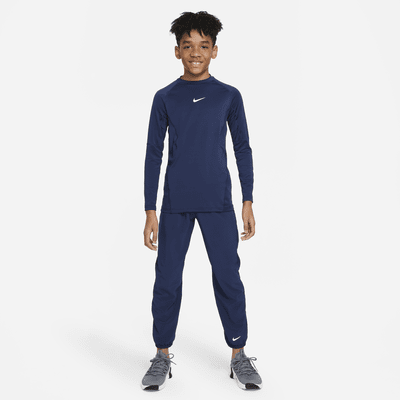 Nike Pro Big Kids' (Boys') Dri-FIT Long-Sleeve Top