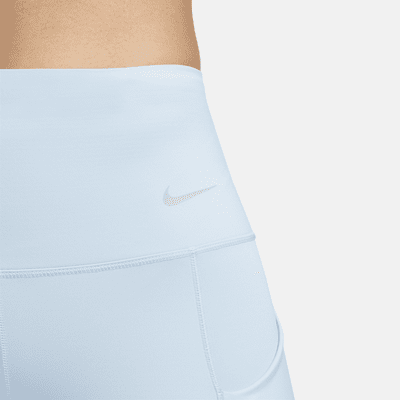 Nike Go Leggings in voller Länge mit starkem Halt, mittelhohem Bund und Taschen für Damen