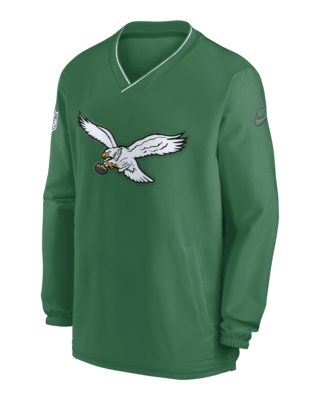 Мужские  Philadelphia Eagles Logo Nike NFL Long-Sleeve Windshirt