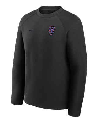 Мужские  New York Mets Tech Fleece Nike MLB Pullover Crew
