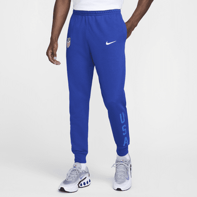 Joggers de fútbol Nike de French Terry para hombre de la selección nacional de fútbol masculino de Estados Unidos Club