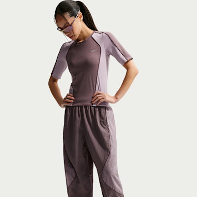 나이키 스위프트 여성 리펠 UV 프로텍션 미드라이즈 러닝 팬츠