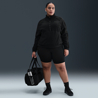 Nike One Women's Therma-FIT 1/2-Zip Oversized Top (Plus Size)