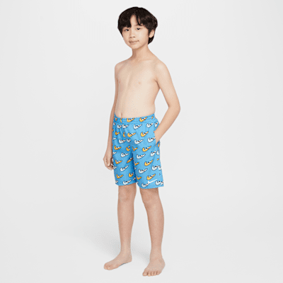 Shorts de vóleibol de 18 cm con forro de ropa interior para niño talla grande Nike Swim Breaker