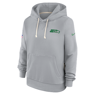 Seattle Seahawks Rivalries Collection Sideline Women's Nike Dri-FIT NFL Pullover Hoodie