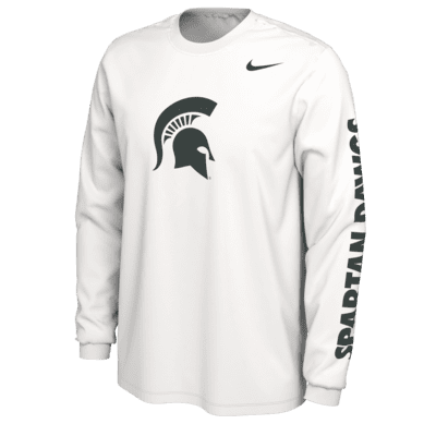 Nike College (Michigan State) Men's Long-Sleeve T-Shirt