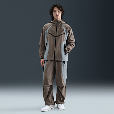 Nike Tech Men's Dri-FIT Woven Color-Block Windrunner Oversized Jacket