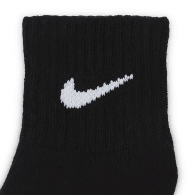 Nike Swoosh rutschfeste Knöchelsocken (Kleinkinder, 3 Paar)