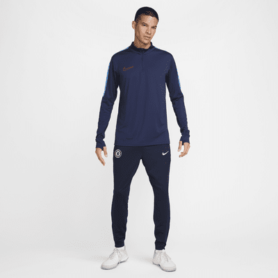 Pantalon de foot en maille Nike Dri-FIT Chelsea FC Strike pour homme