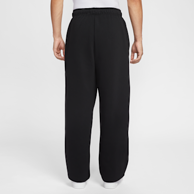 나이키 스탠다드 이슈 남성 써마 핏 브러시드 오픈 헴 농구 팬츠