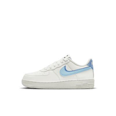 Nike Force 1 LV8 Little Kids' Shoes in Blue, Size: 11C | FN6970-423
