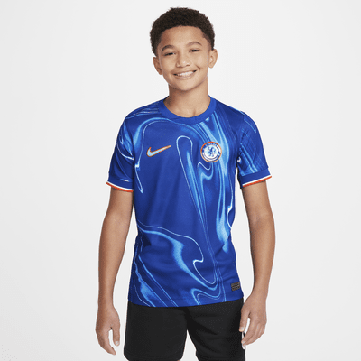 Chelsea F.C. 2024/25 Stadium Home Older Kids' Nike Dri-FIT Football Replica Shirt