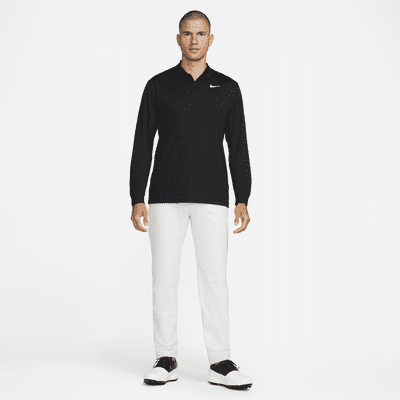 Pánská golfová polokošile s dlouhým rukávem Nike Dri-FIT Victory