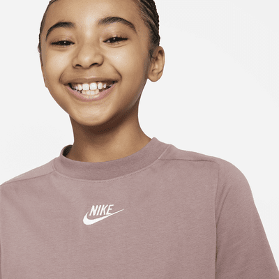 Nike Sportswear Older Kids' (Girls') Short-Sleeve Top