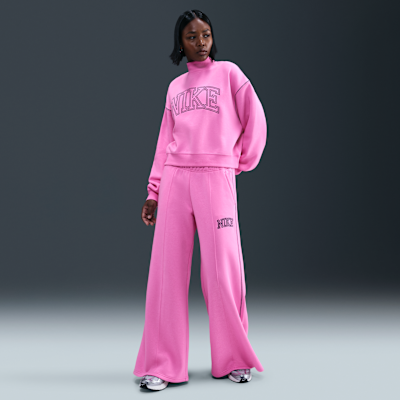 Sudadera de cuello alto de tejido Fleece para mujer Nike Sportswear Phoenix