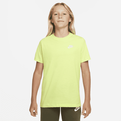 t shirt nike jaune fluo