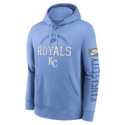 Kansas City Royals Cooperstown Splitter Club Men’s Nike MLB Pullover Hoodie