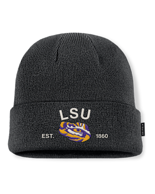 Мужские  LSU 2025 Military Appreciation Nike College Cuffed Beanie