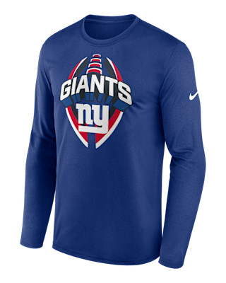 Мужская футболка New York Giants Legend Icon Nike Dri-FIT NFL Long-Sleeve
