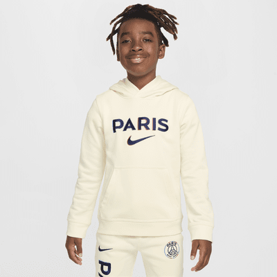 Hoodie pullover de futebol Nike Club Paris Saint-Germain Júnior (Rapaz)